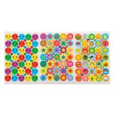 Classmates Combination Stickers - 24mm and 10mm - Pack of 885